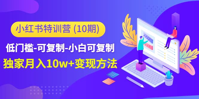 小红书特训营（第10期）低门槛-可复制-小白可复制-阿戒项目库