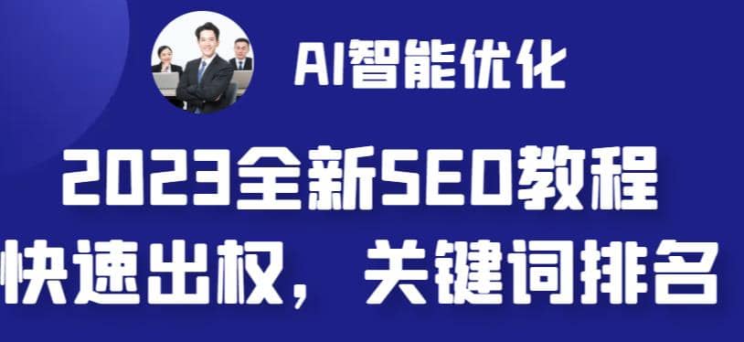 2023最新网站AI智能优化SEO教程，简单快速出权重，AI自动写文章 AI绘画配图-阿戒项目库