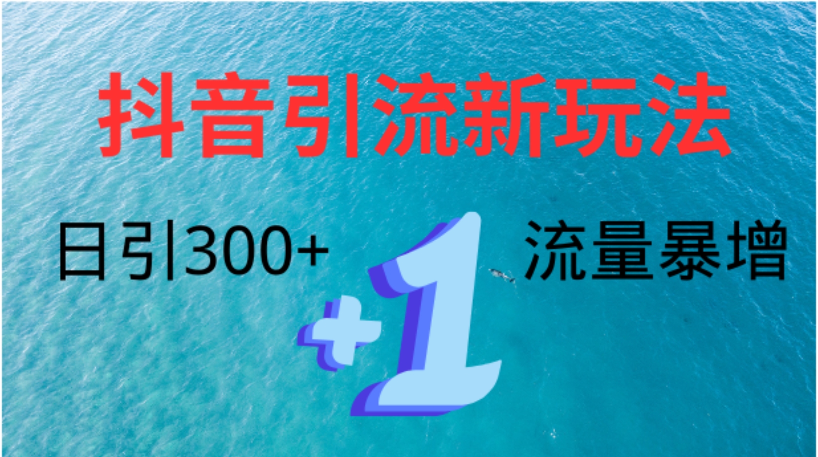 创业粉高效引流，抖音工具号玩法4.0，日引300+-阿戒项目库