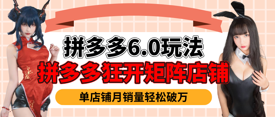 拼多多虚拟商品暴利6.0玩法，轻松实现月入过万-阿戒项目库